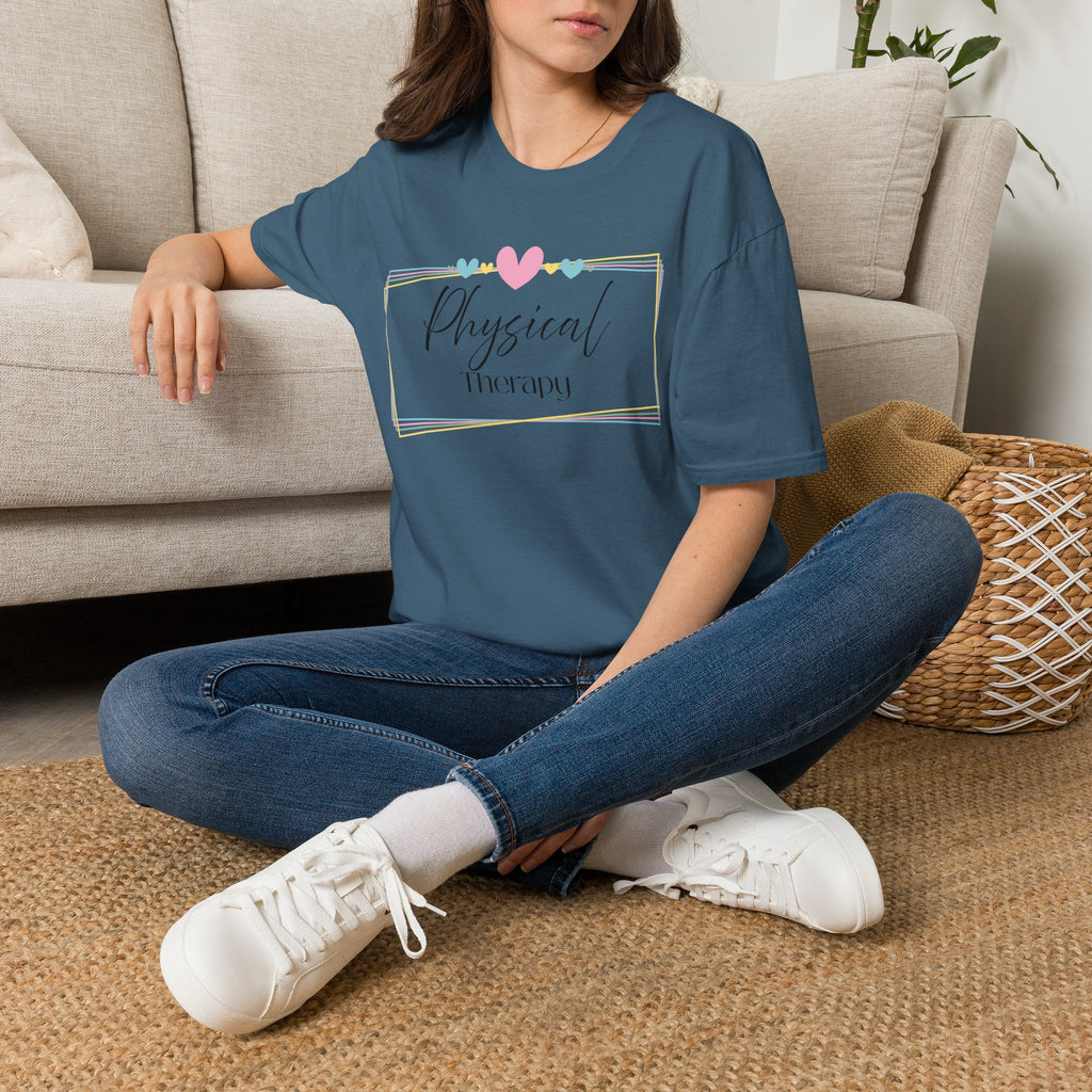 Physical Therapy Heart frame shirt 1