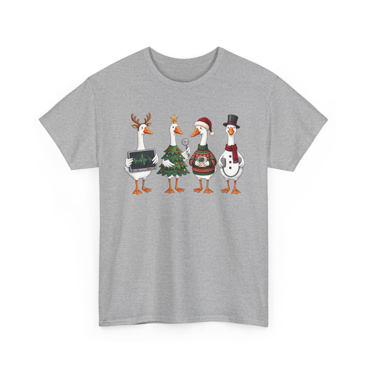 Healthcare Holiday Duck Carolers T-Shirt