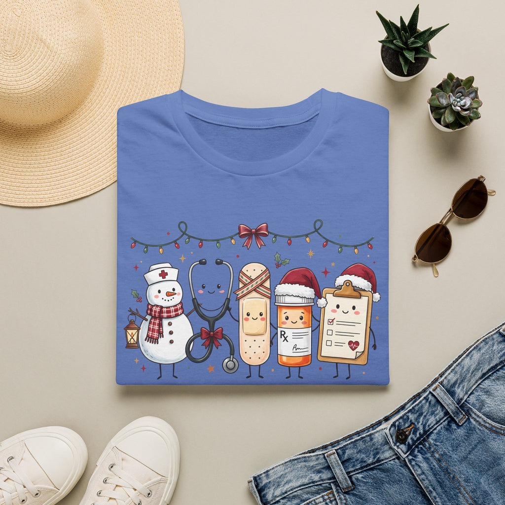 Nurse Christmas Hot Cocoa & Snacks T-Shirt