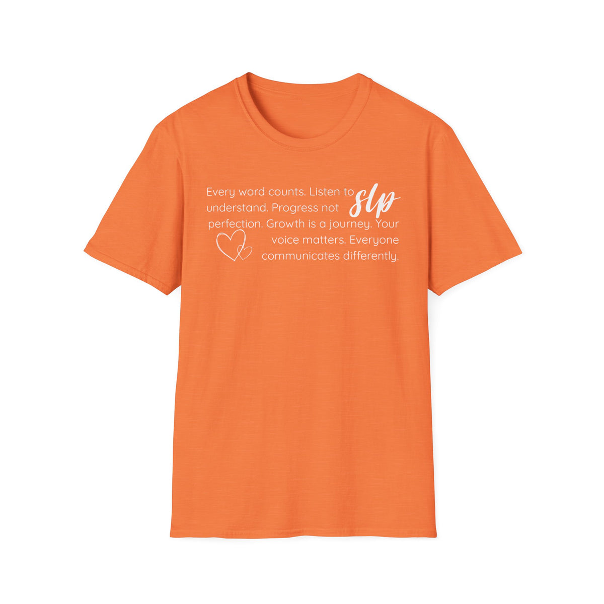 SLP t-shirt Growth.Progress.Communication.2