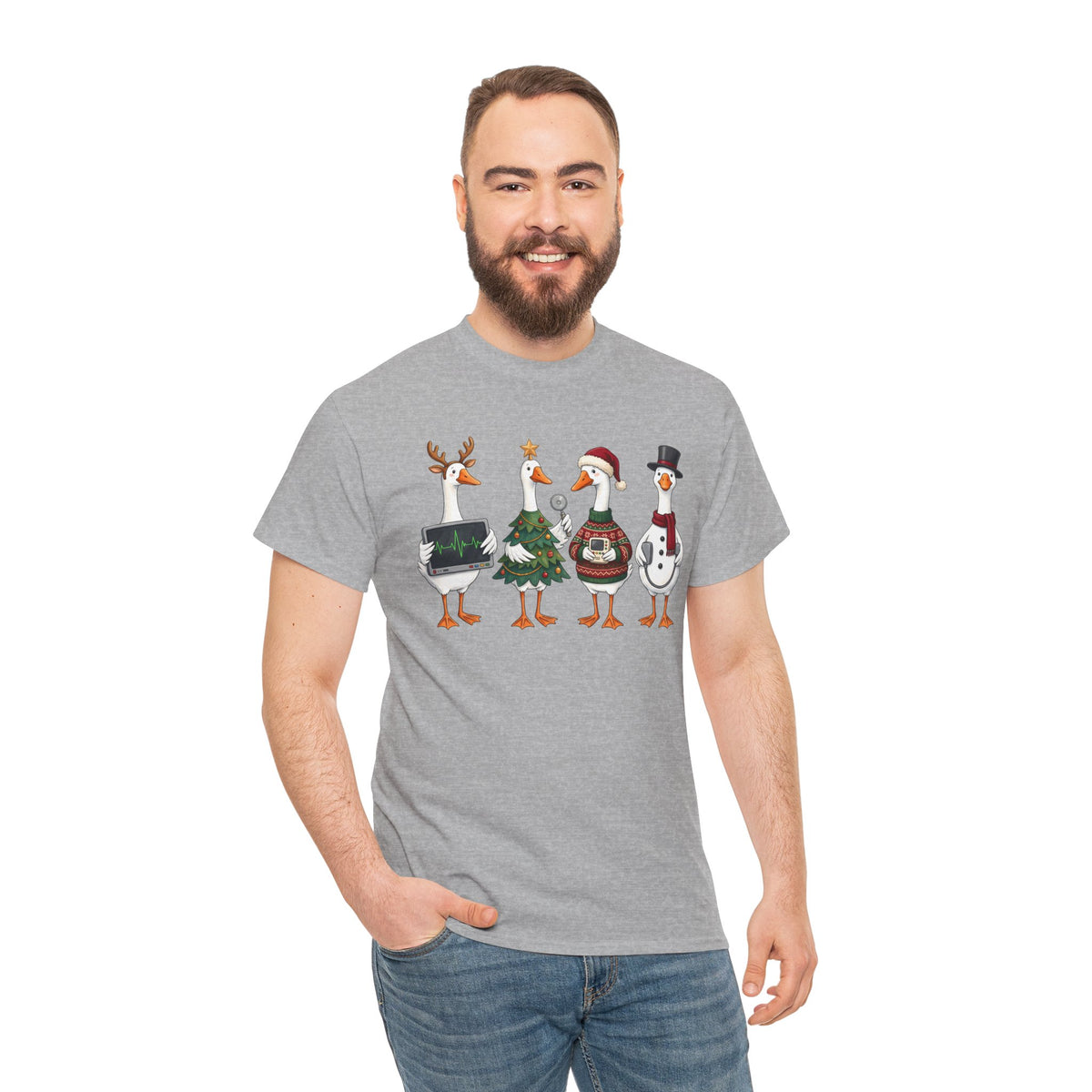 Healthcare Holiday Duck Carolers T-Shirt