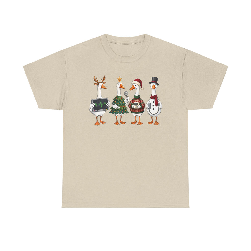 Healthcare Holiday Duck Carolers T-Shirt