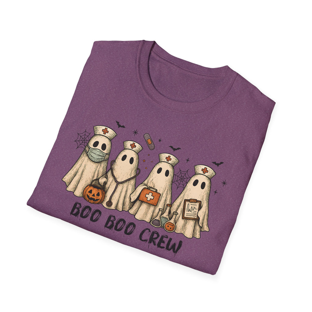 Nurse Boo Boo Crew Halloween T‑Shirt