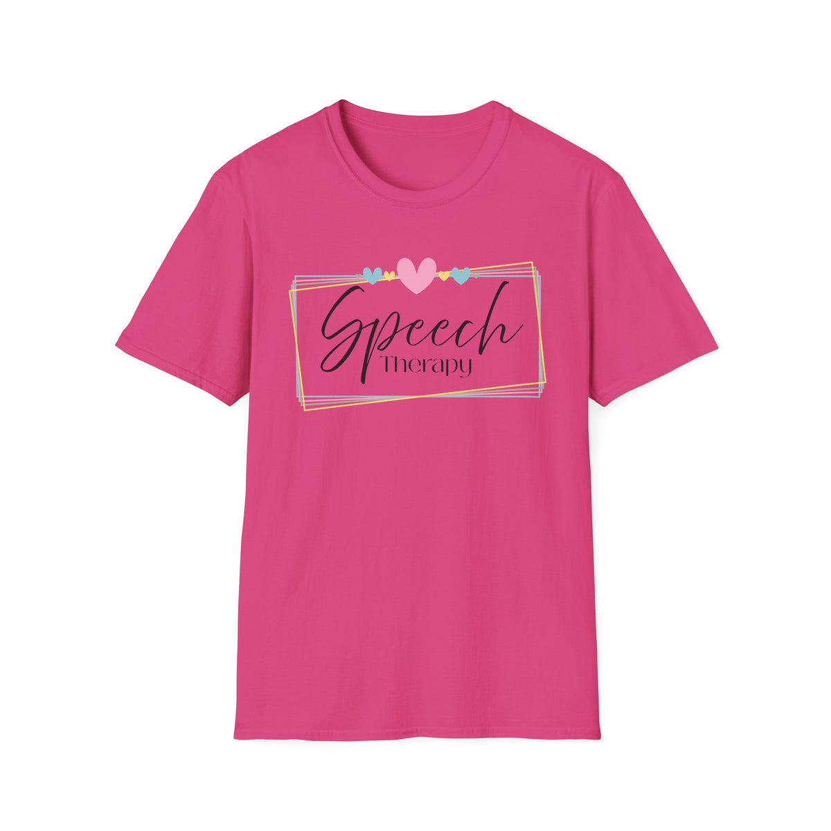 Speech Therapy Heart Frame T-Shirt