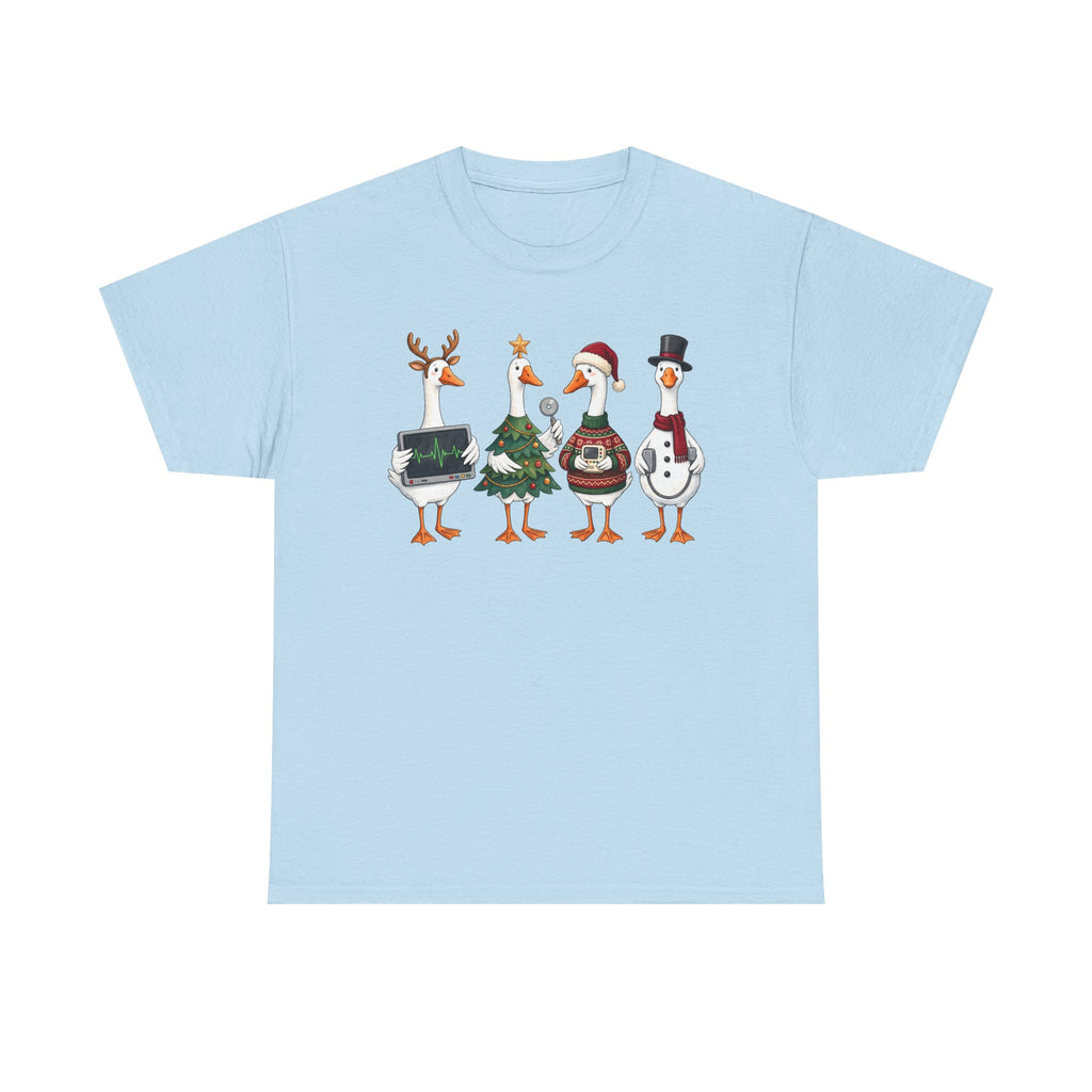 Healthcare Holiday Duck Carolers T-Shirt
