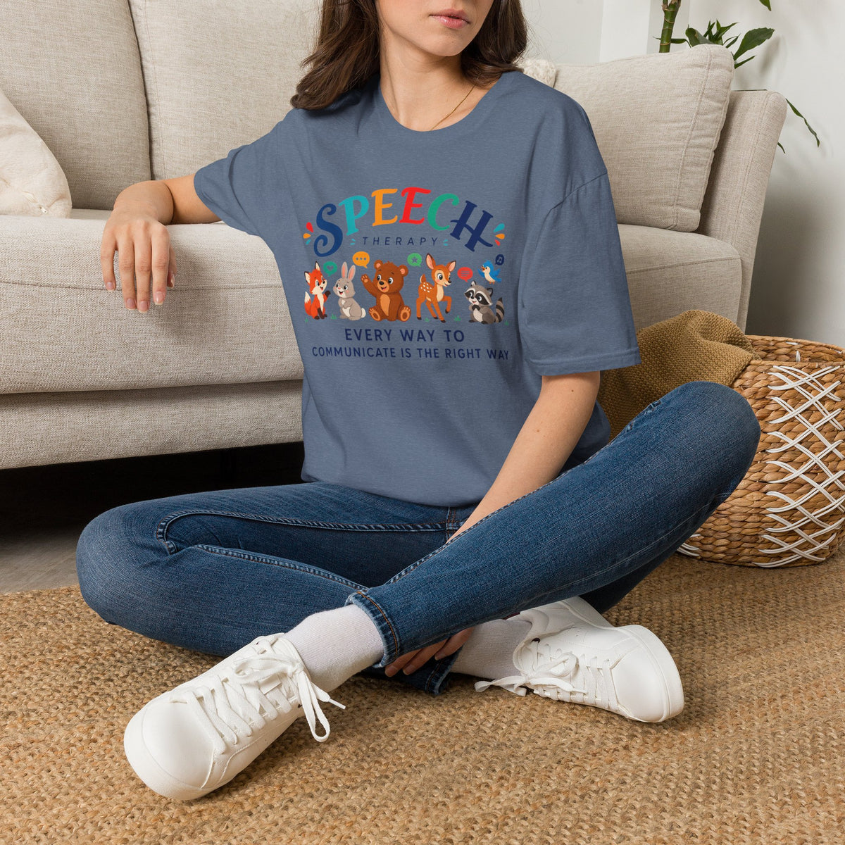 ST “Every Way to Communicate Is the Right Way” t-shirt