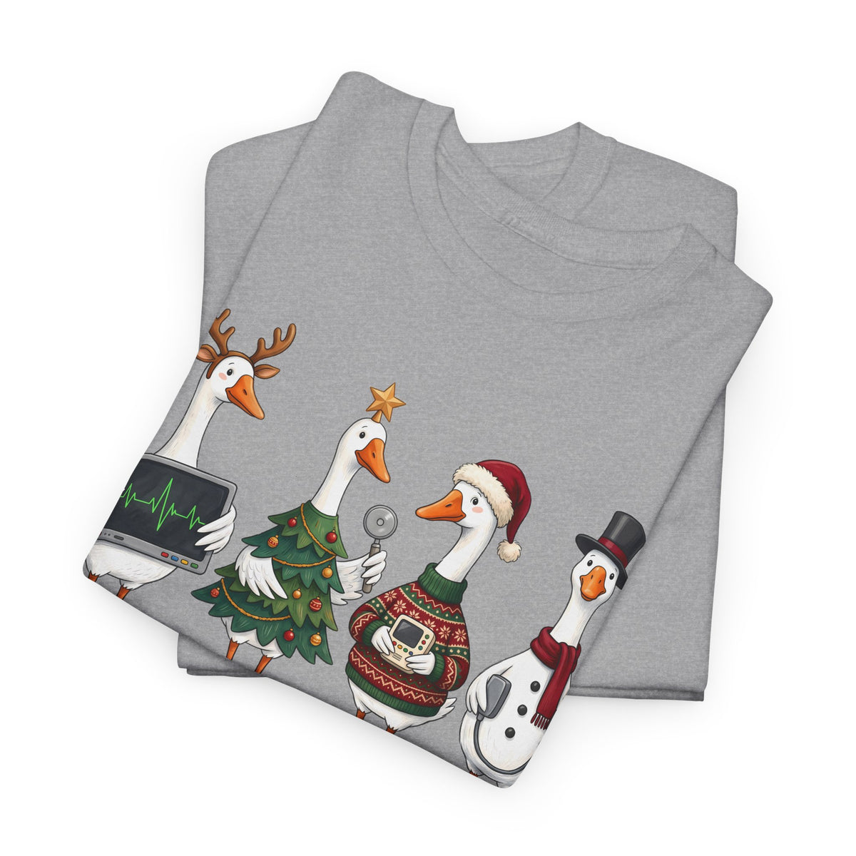 Healthcare Holiday Duck Carolers T-Shirt