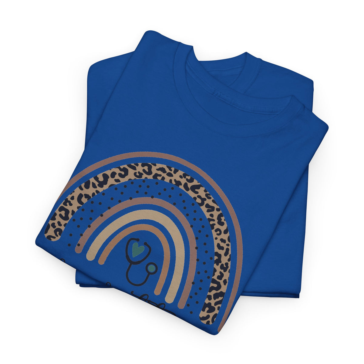 Nurse Practitioner Rainbow T-Shirt — Boho Stethoscope Tee for Nurses
