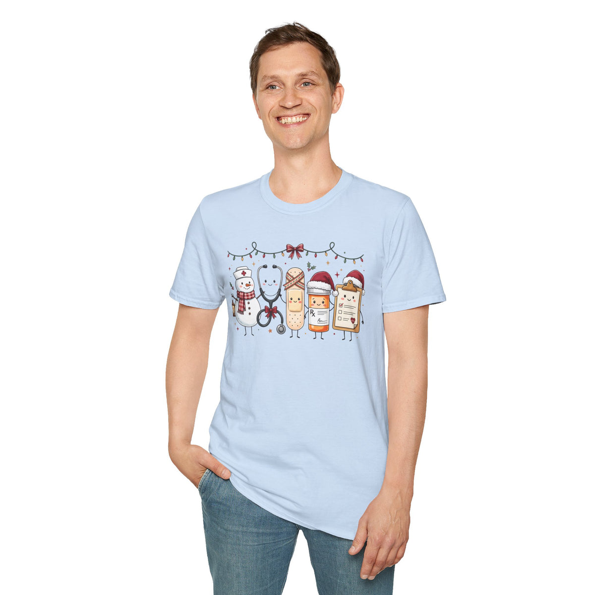 Nurse Christmas Hot Cocoa & Snacks T-Shirt
