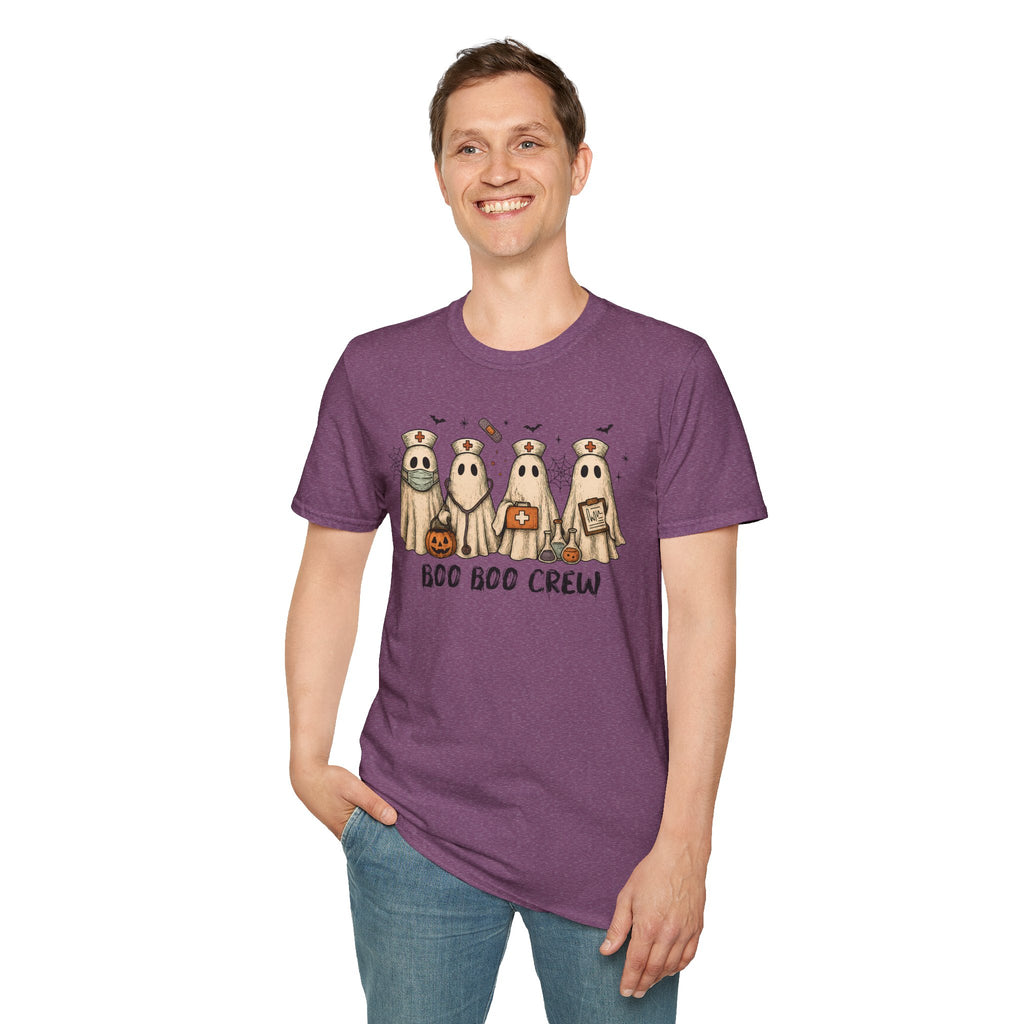 Nurse Boo Boo Crew Halloween T‑Shirt