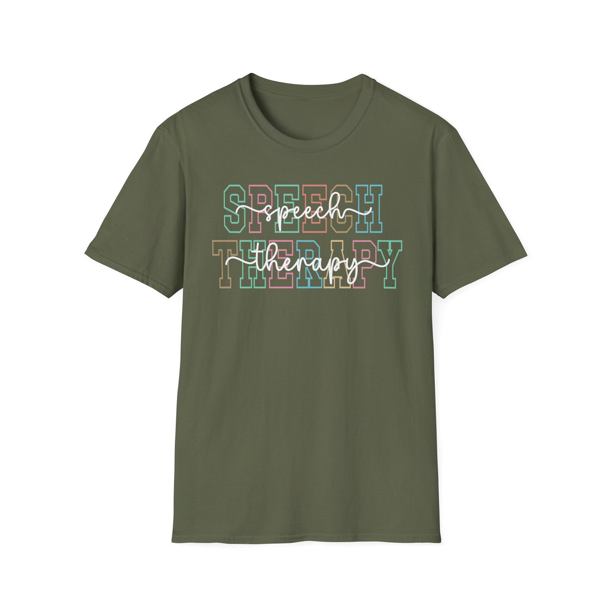 ST colorful outline t-shirt