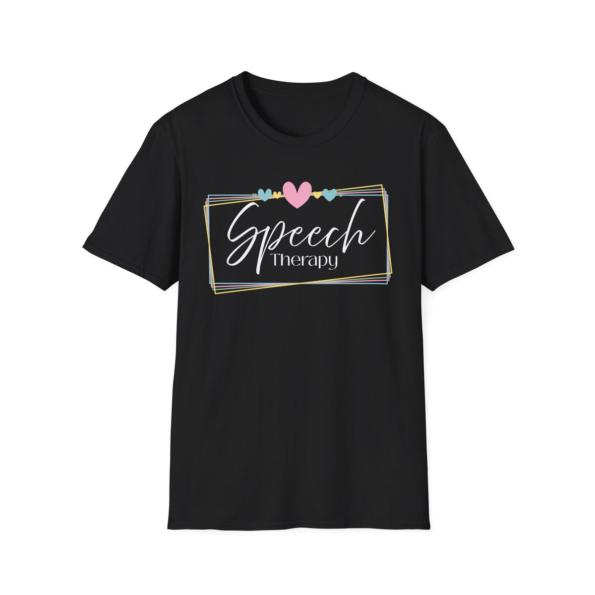 Speech Therapy Heart Frame T-Shirt 2