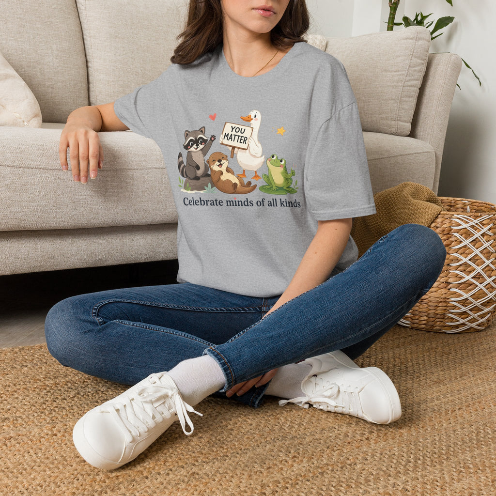 You Matter Animal Crew T-Shirt