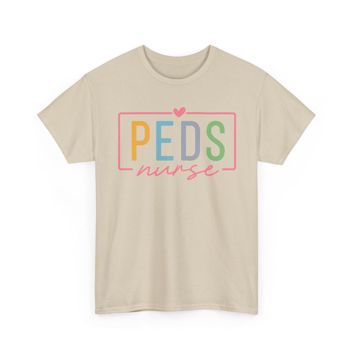 Peds Nurse T-Shirt — Colorful