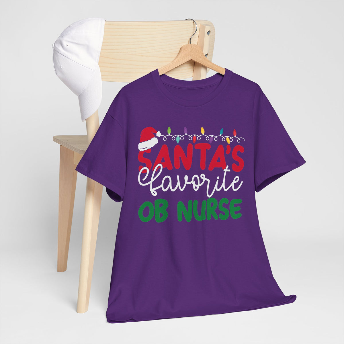 Santa’s Favorite OB Nurse Christmas Tee