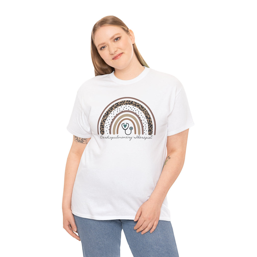 Cardiopulmonary Therapist Rainbow Tshirt