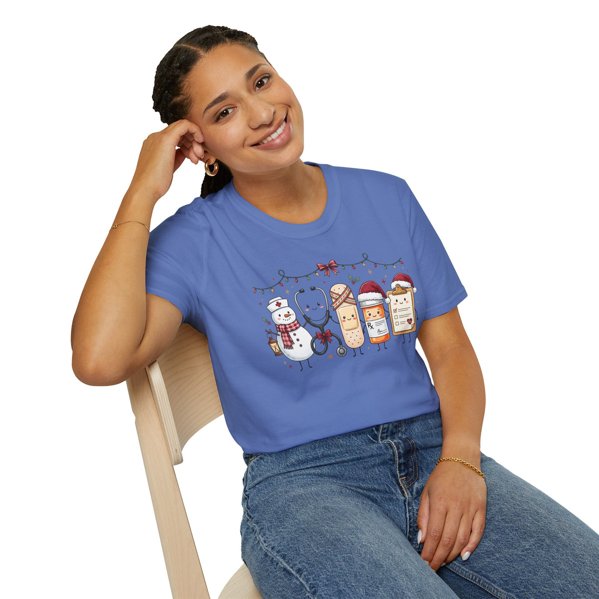 Nurse Christmas Hot Cocoa & Snacks T-Shirt