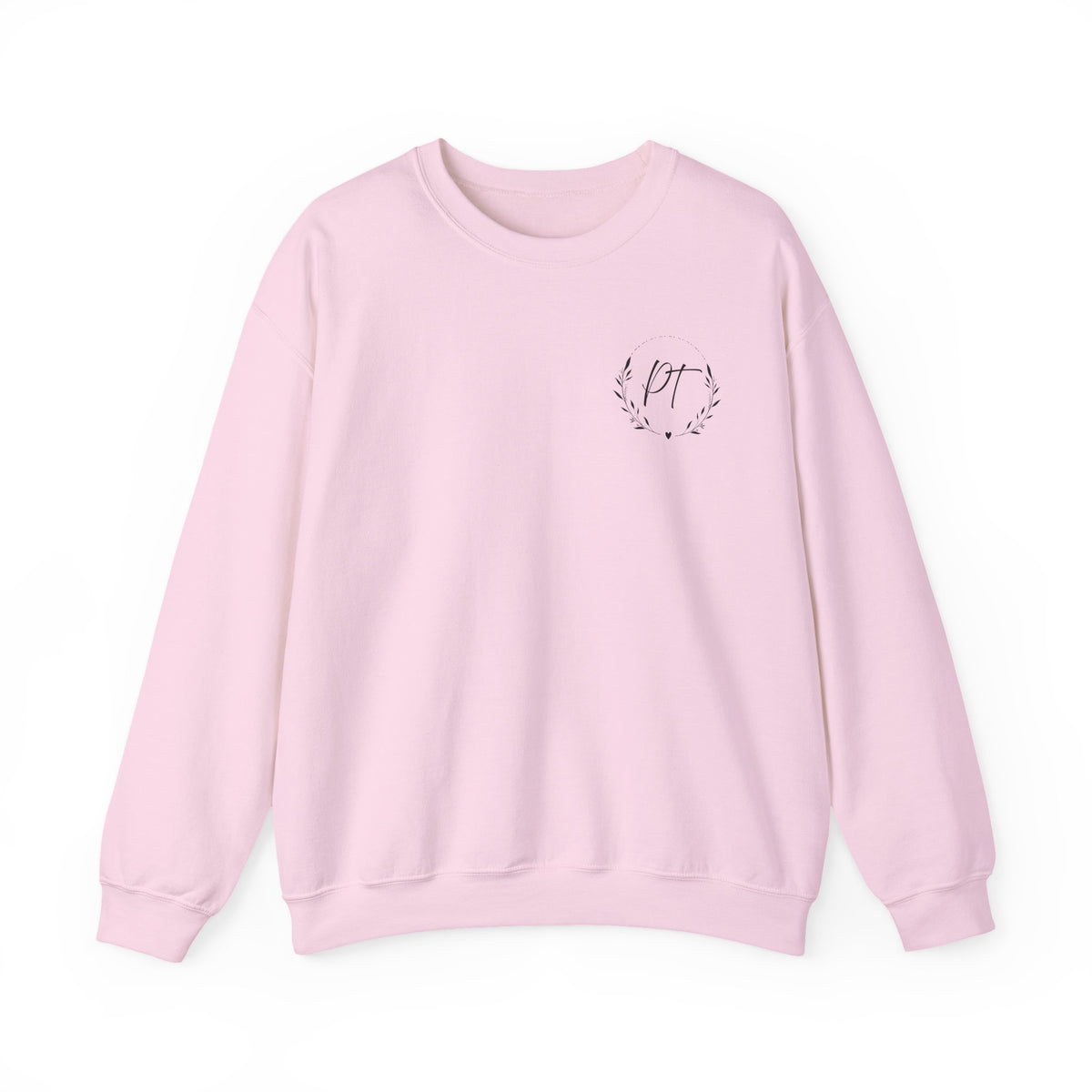 PT Left chest crewneck