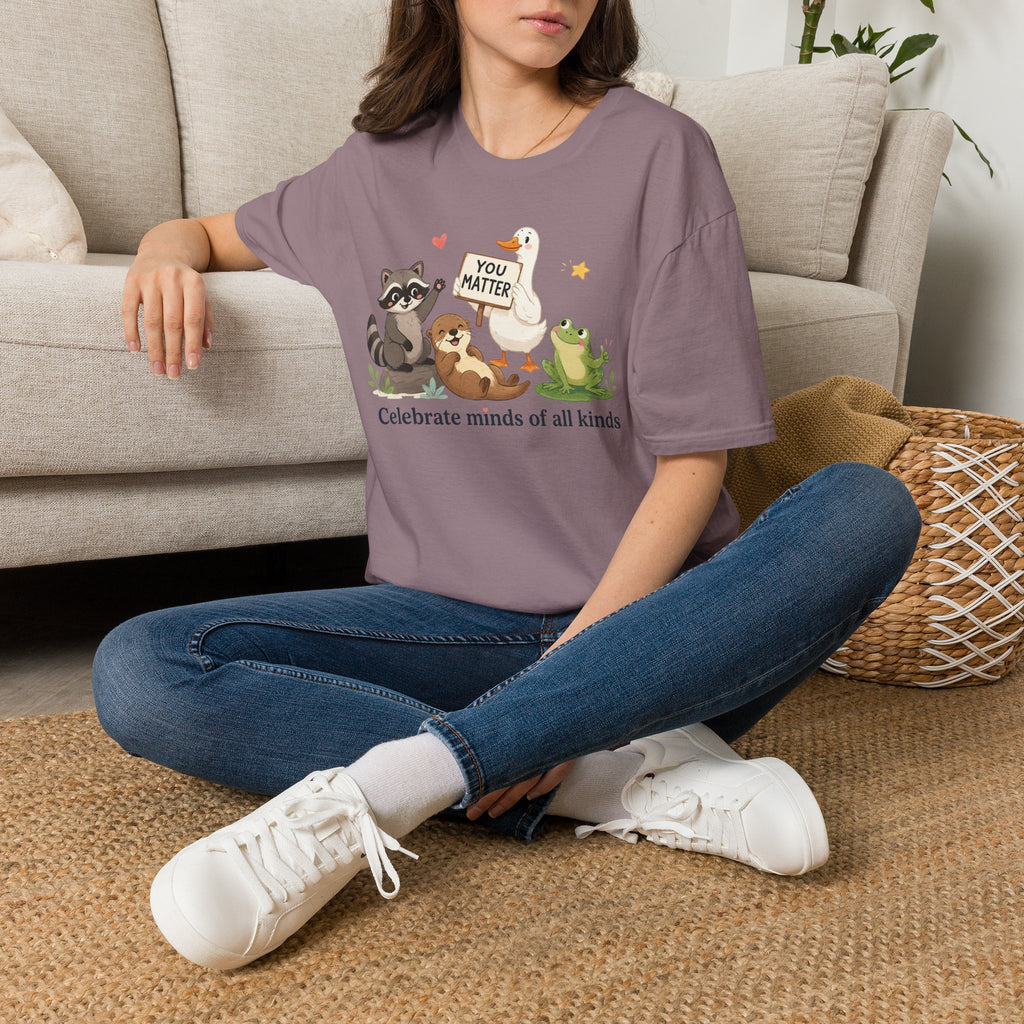 You Matter Animal Crew T-Shirt