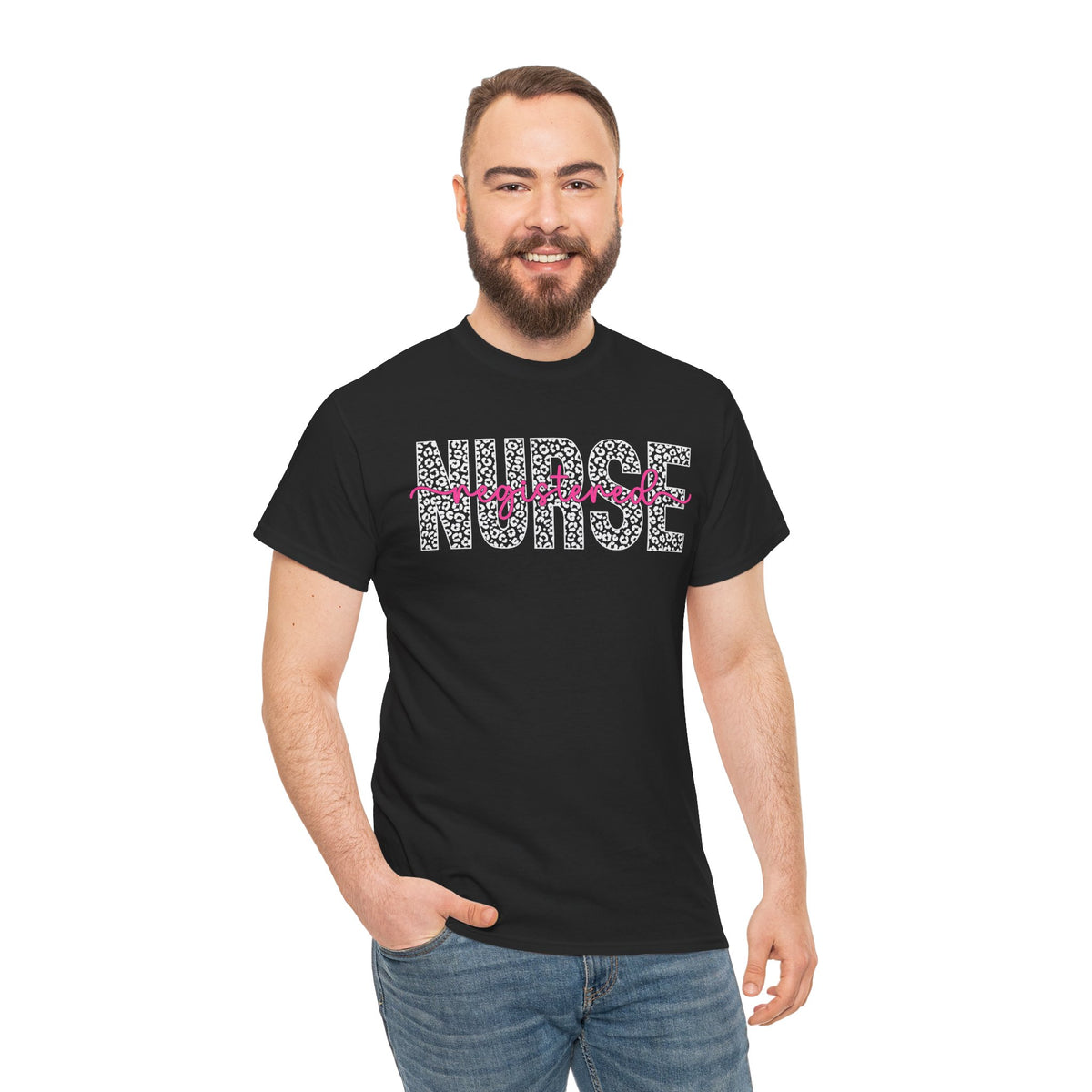 RN leopard T-shirt