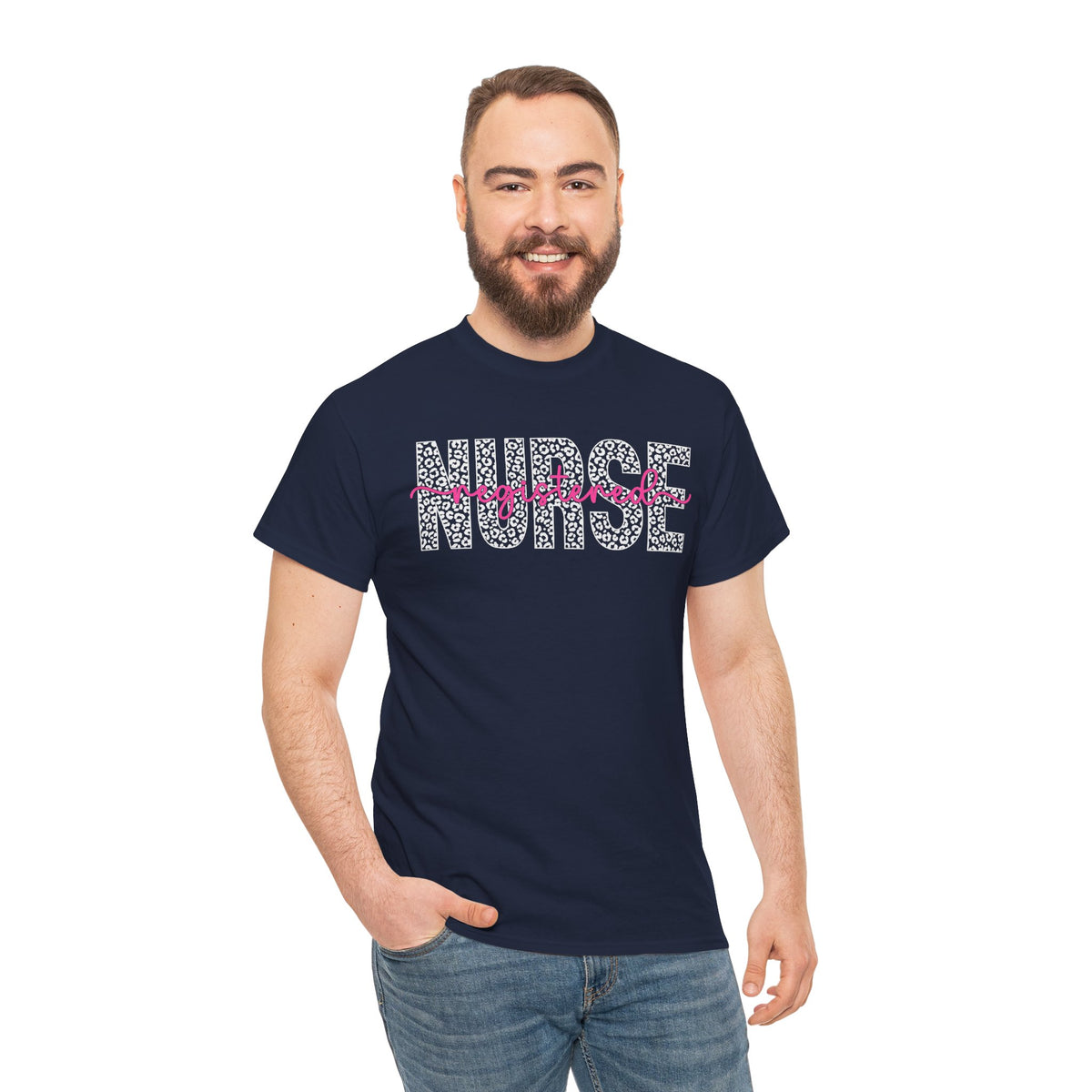 RN leopard T-shirt