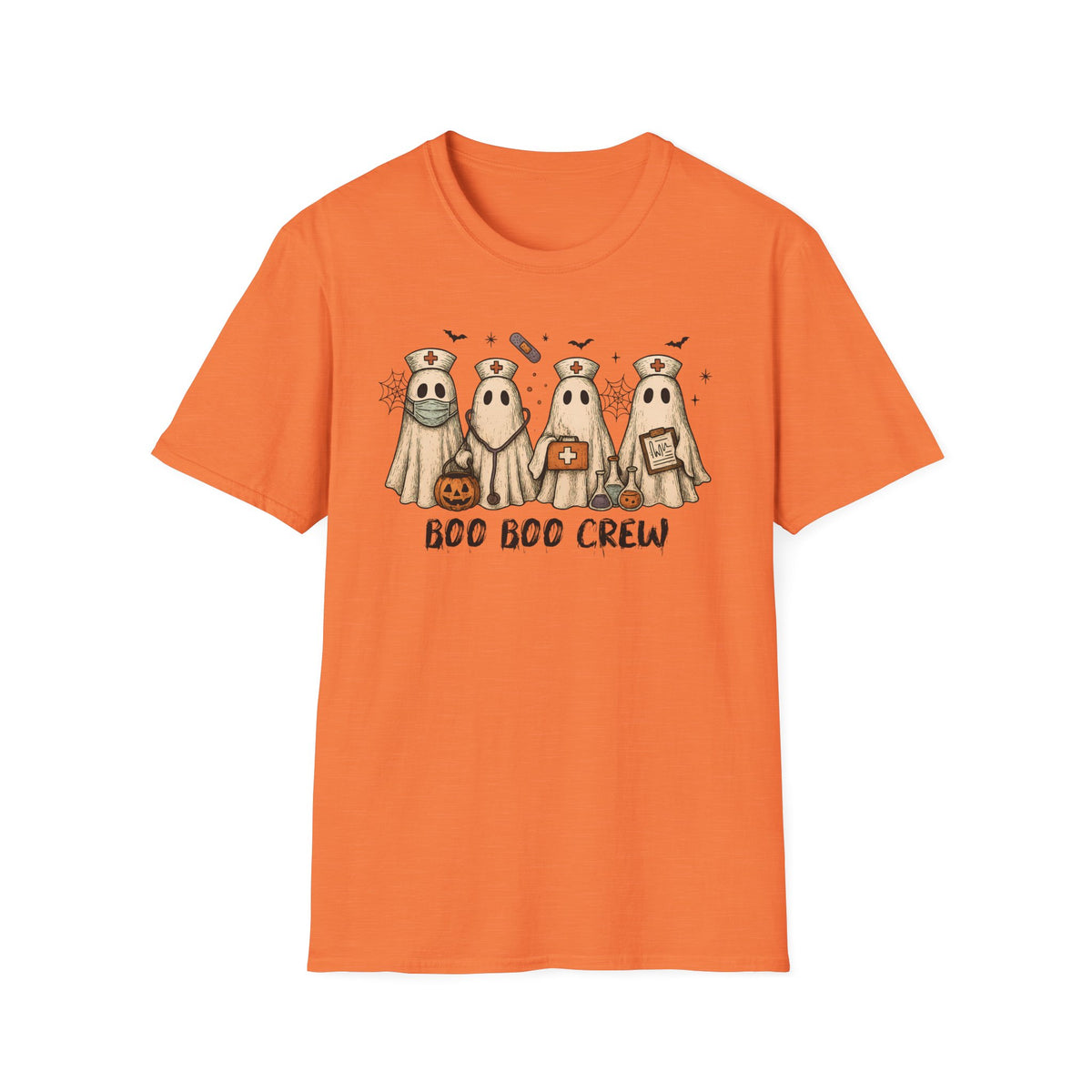 Nurse Boo Boo Crew Halloween T‑Shirt