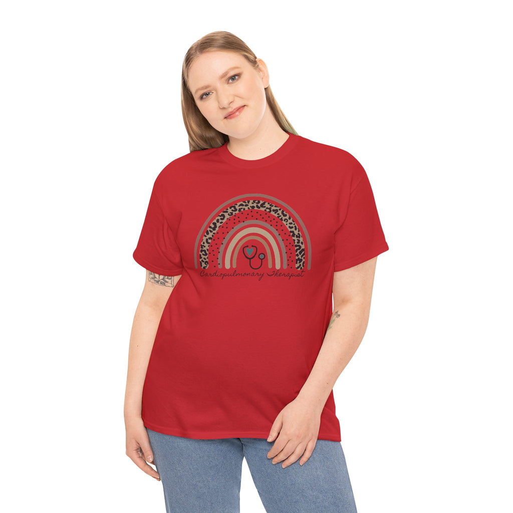 Cardiopulmonary Therapist Rainbow Tshirt