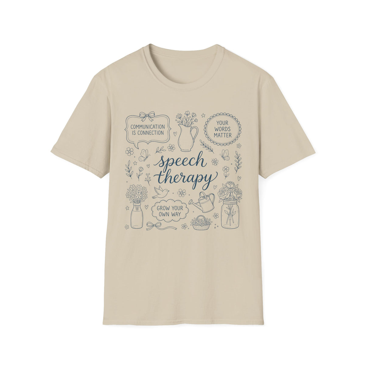 ST Floral desing t-shirt
