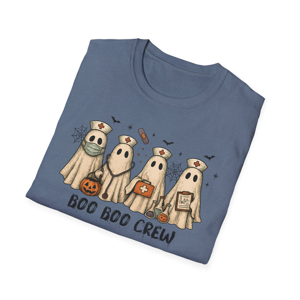 Nurse Boo Boo Crew Halloween T‑Shirt