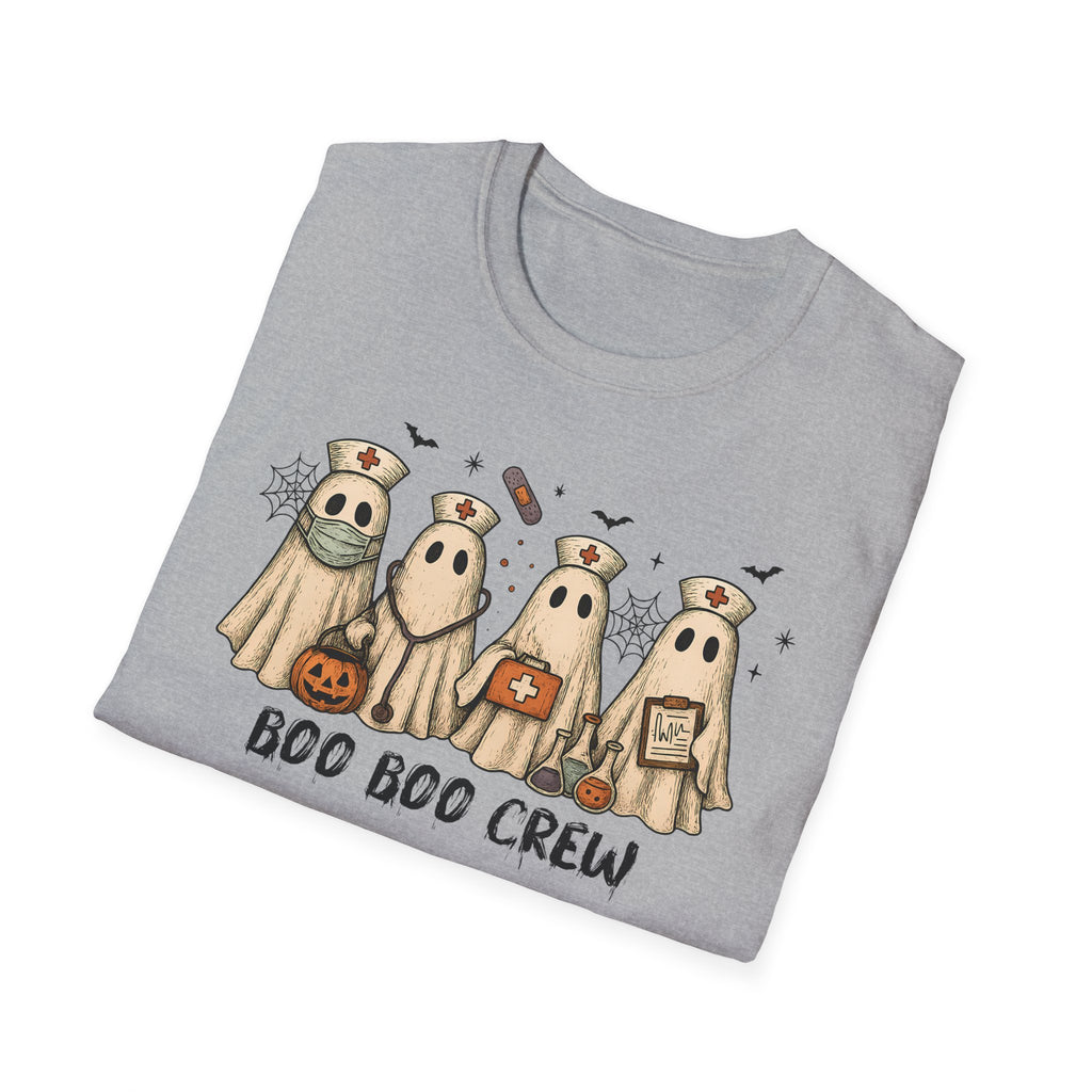 Nurse Boo Boo Crew Halloween T‑Shirt