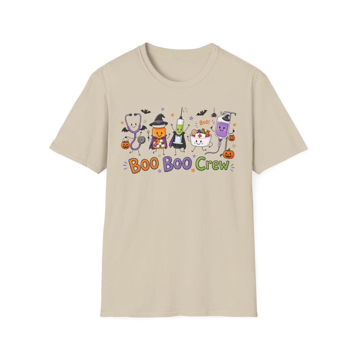 Boo Boo Crew Halloween T-Shirt — Cute Candy & Costume Kids Tee