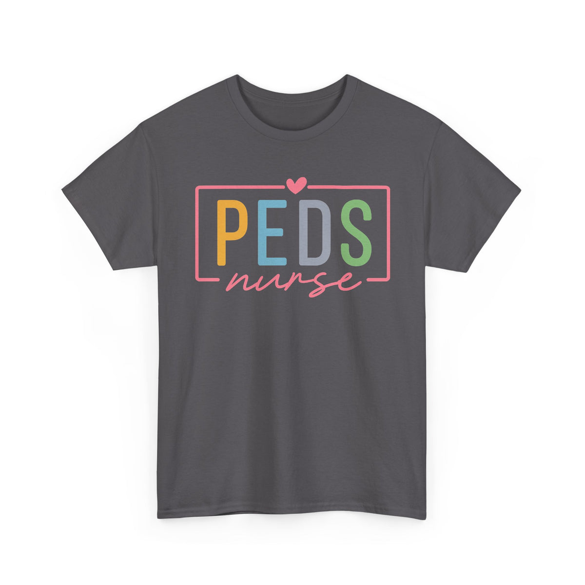 Peds Nurse T-Shirt — Colorful