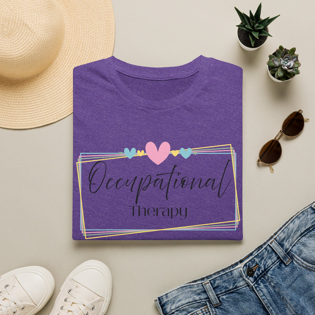OT Heart Frame T-shirt