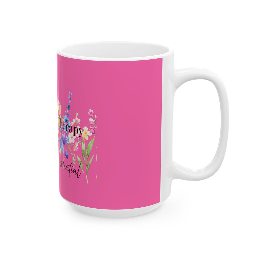 Occupational Therapy Floral Mug — Grow to Your Full Potential (11oz/15oz)