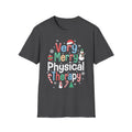 PT Very Merry Therapy Christmas T-Shirt