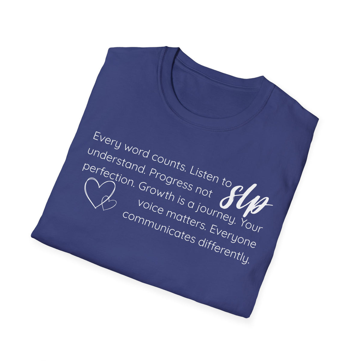 SLP t-shirt Growth.Progress.Communication.2