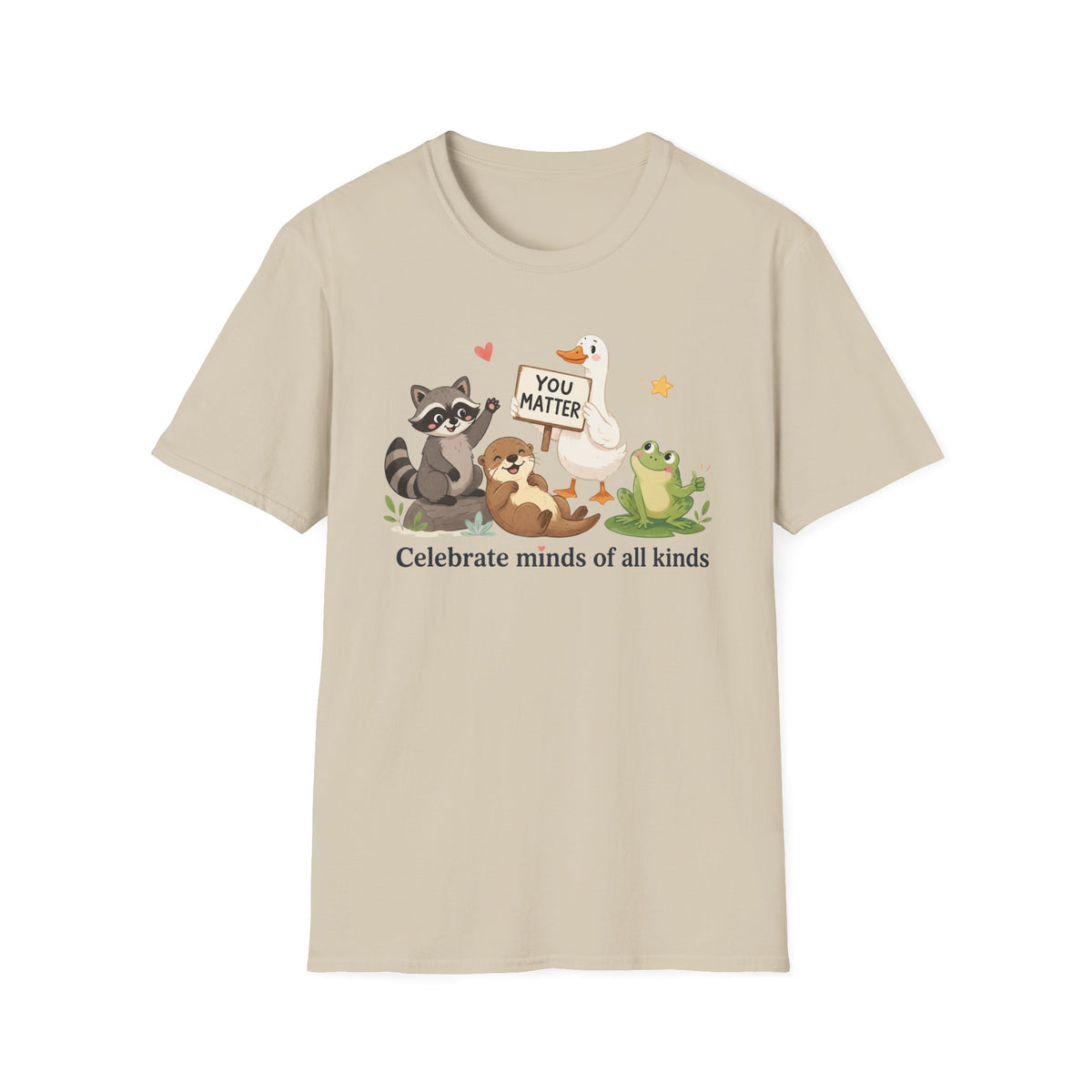 You Matter Animal Crew T-Shirt