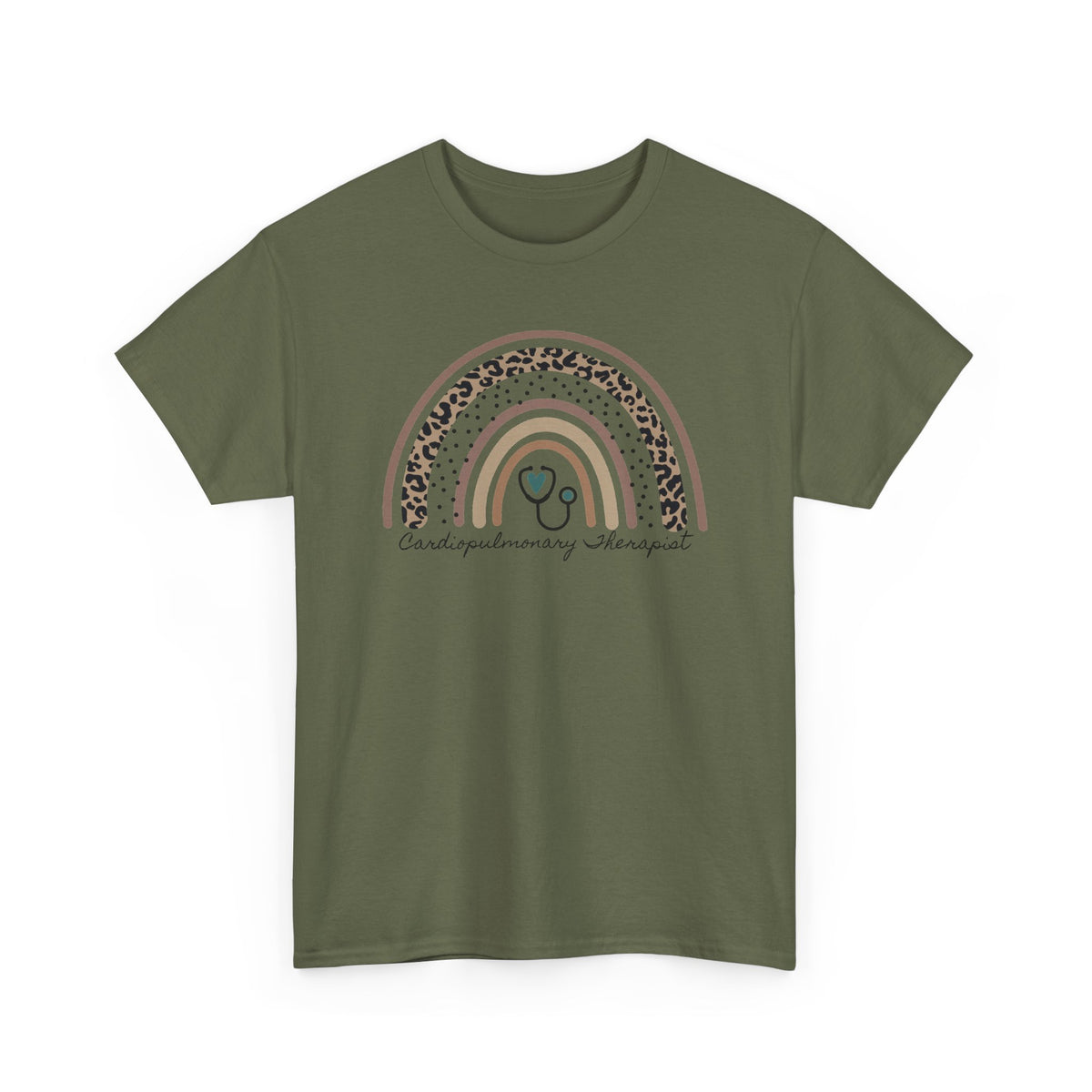 Cardiopulmonary Therapist Rainbow Tshirt
