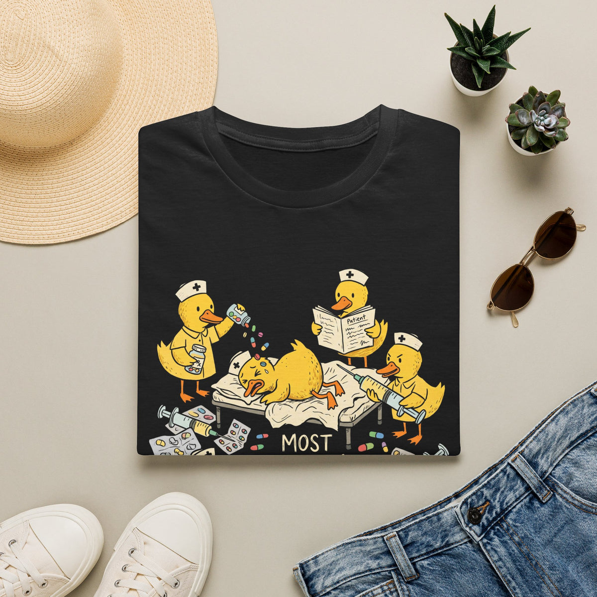 RN Chick Crewneck T‑Shirt
