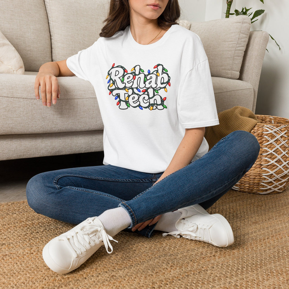 Rehab Tech Christmas Lights T-Shirt