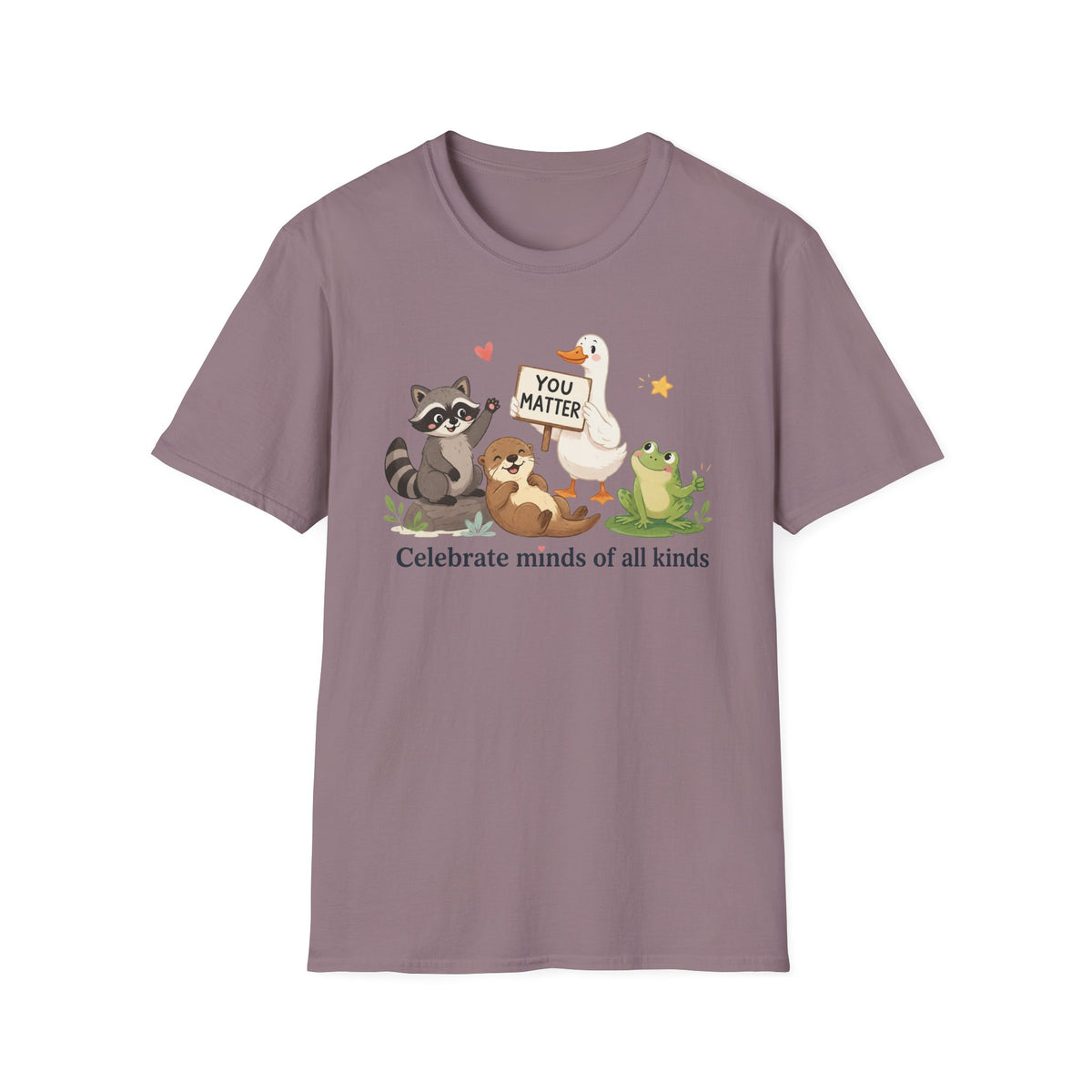 You Matter Animal Crew T-Shirt