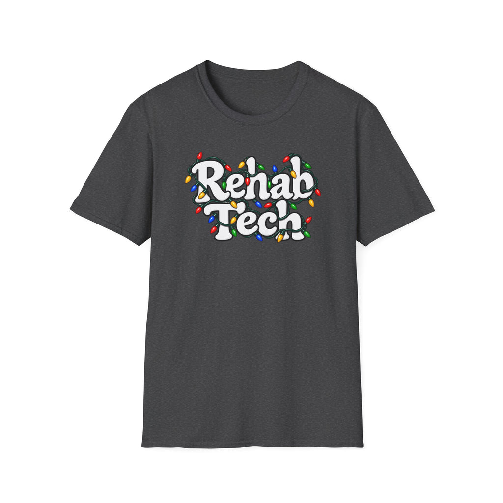 Rehab Tech Christmas Lights T-Shirt