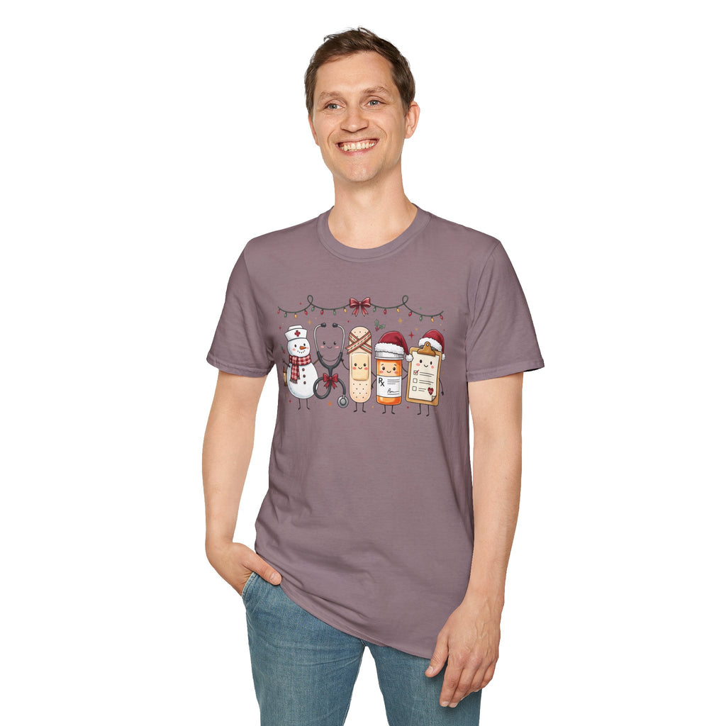 Nurse Christmas Hot Cocoa & Snacks T-Shirt
