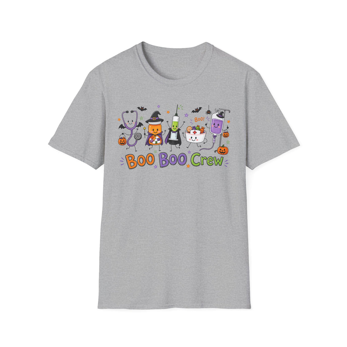 Boo Boo Crew Halloween T-Shirt — Cute Candy & Costume Kids Tee