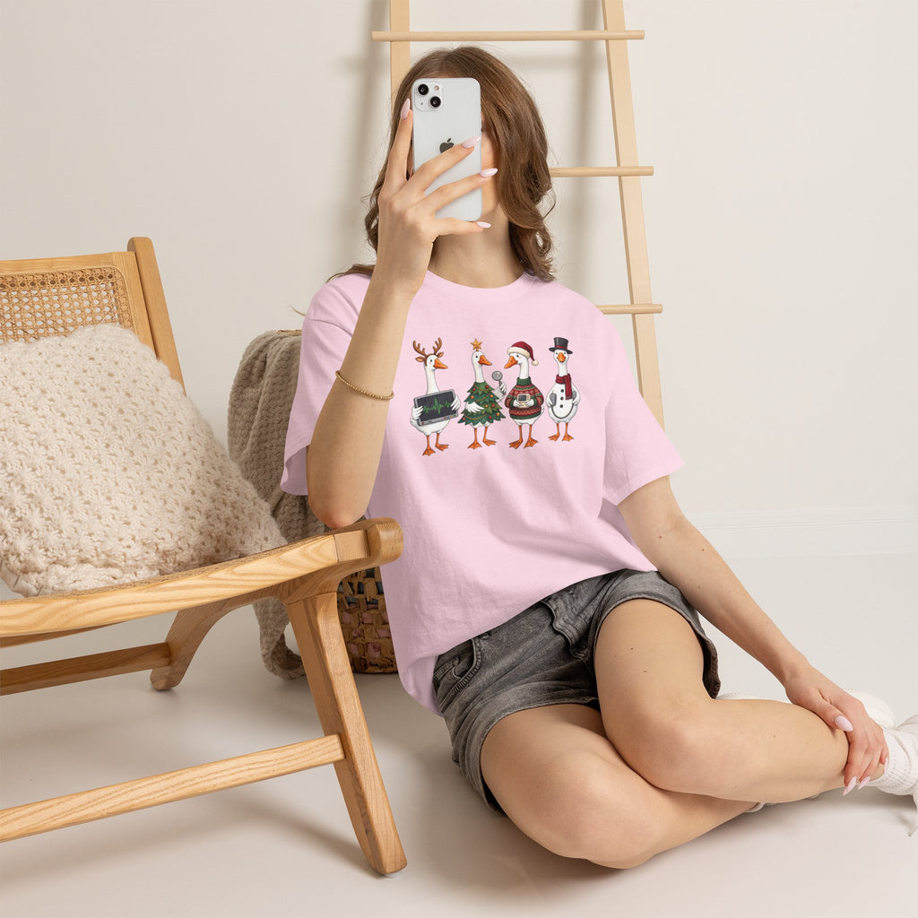 Healthcare Holiday Duck Carolers T-Shirt