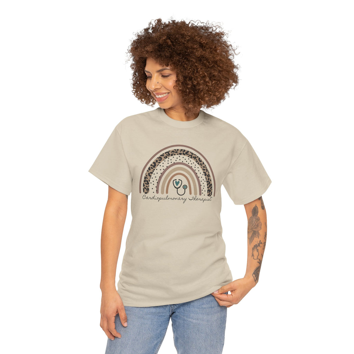 Cardiopulmonary Therapist Rainbow Tshirt
