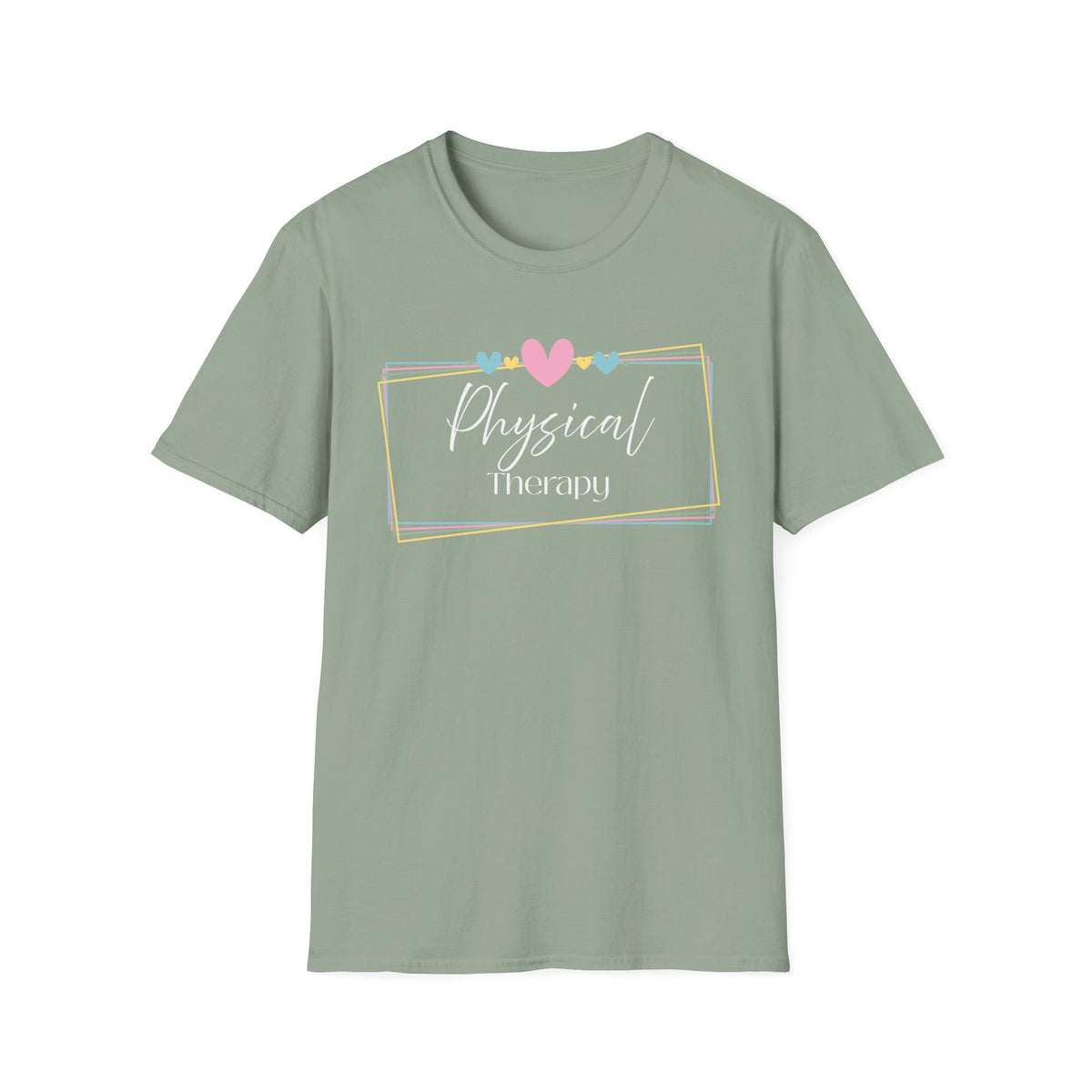 Physical Therapy Heart Frame T-Shirt