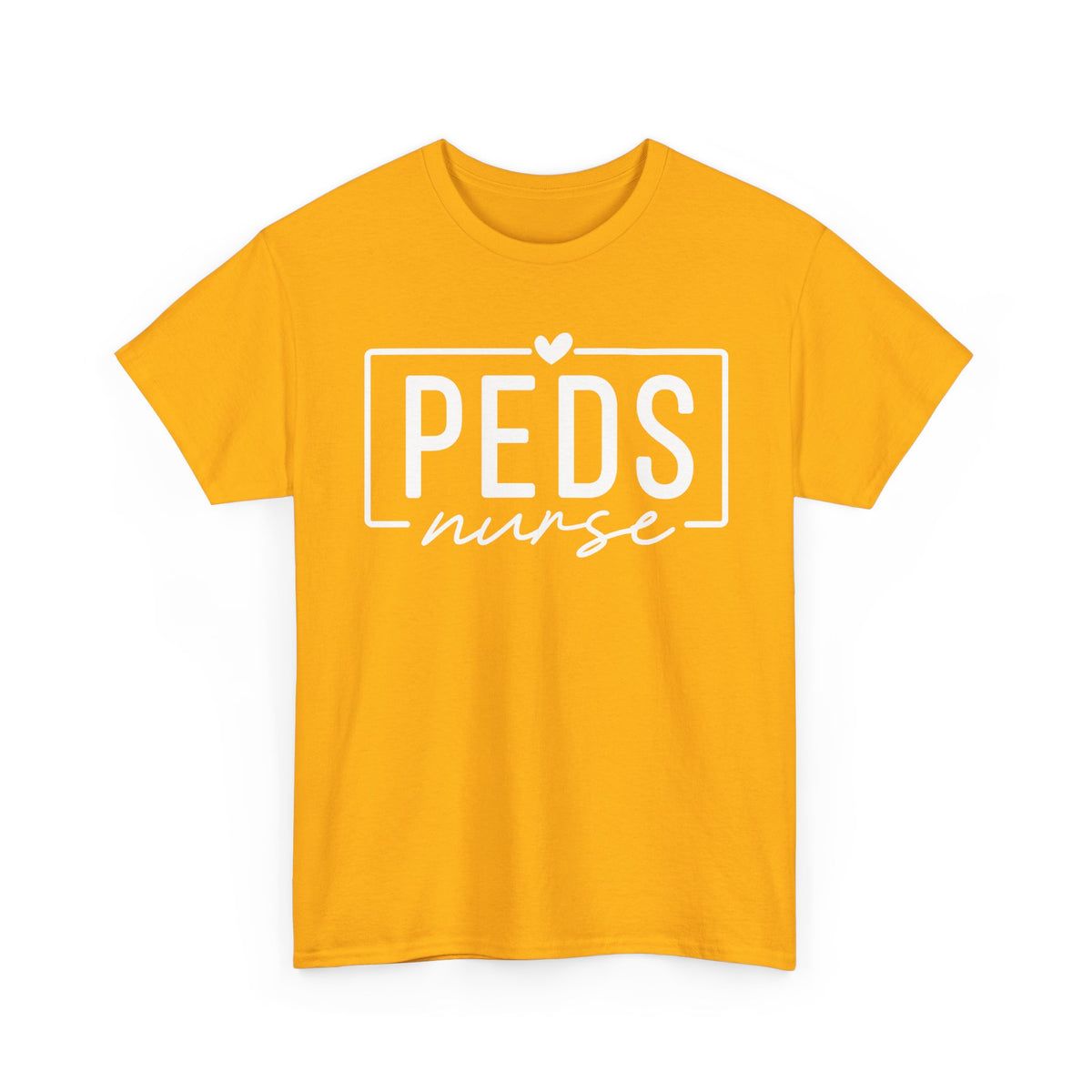 Peds Nurse T-Shirt with Heart Logo