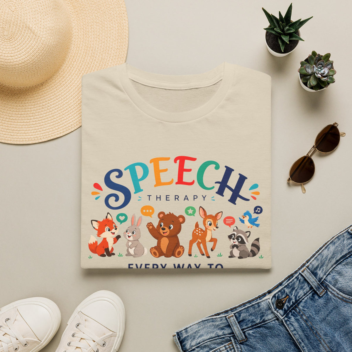 ST “Every Way to Communicate Is the Right Way” t-shirt