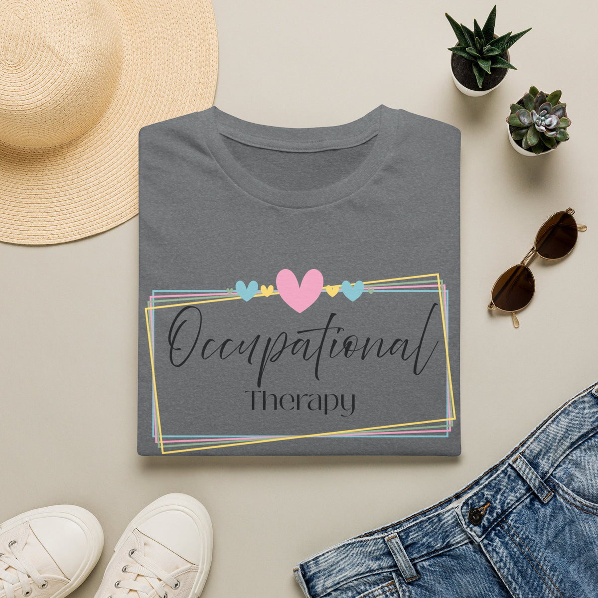 OT Heart Frame T-shirt